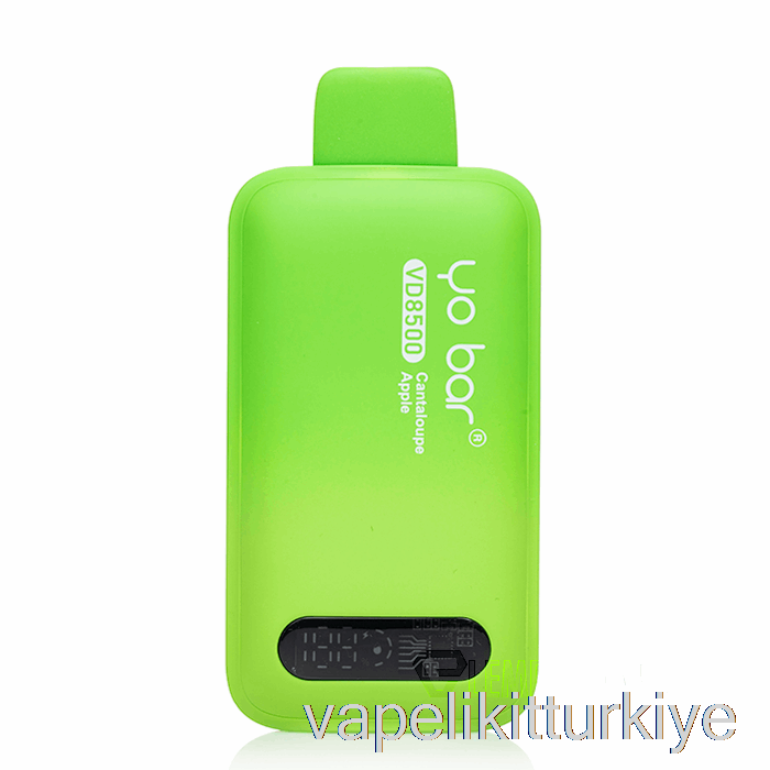 Vape Likit Yo Bar Vd8500 Tek Kullanımlık Kavun Elma